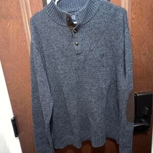 Gray Chaps Sweater - Size Large